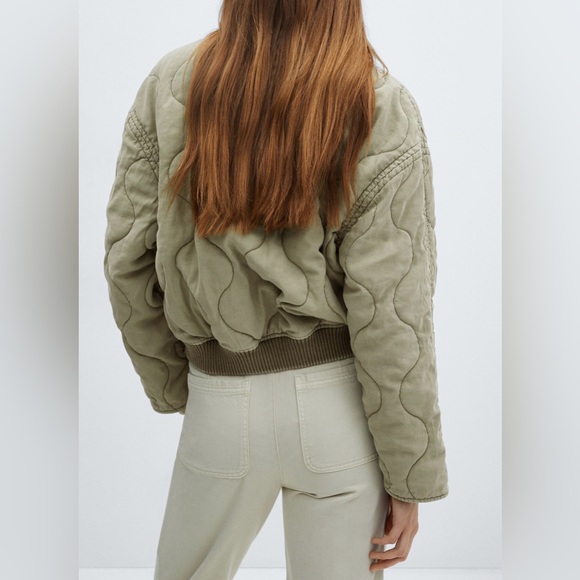 Mango Bomber Jacket - Picture 2 of 6